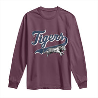 Funny Tiger Lover Sports Name Baseball Long Sleeve Shirt - Wonder Print Shop
