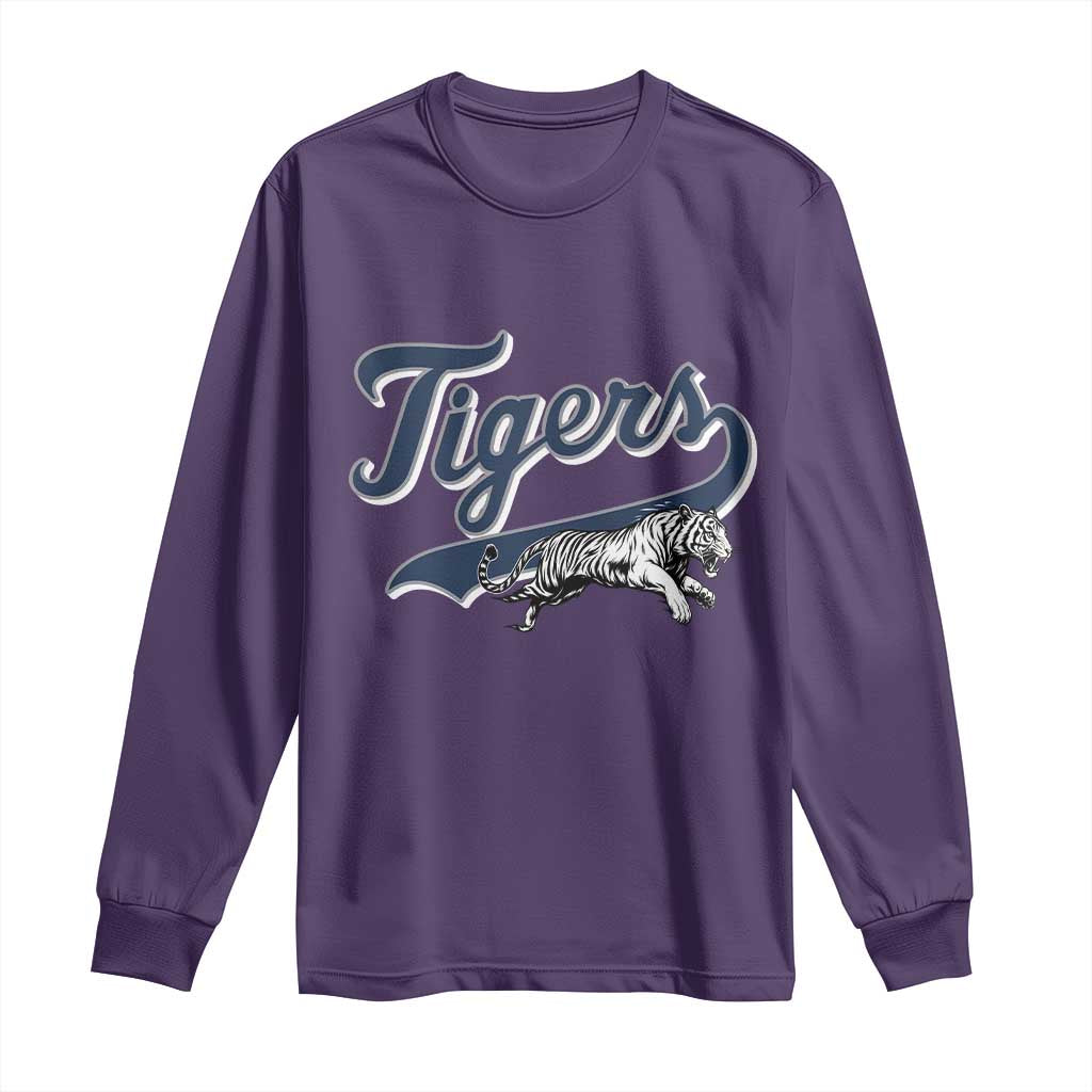 Funny Tiger Lover Sports Name Baseball Long Sleeve Shirt - Wonder Print Shop