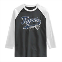 Funny Tiger Lover Sports Name Baseball Raglan Shirt - Wonder Print Shop