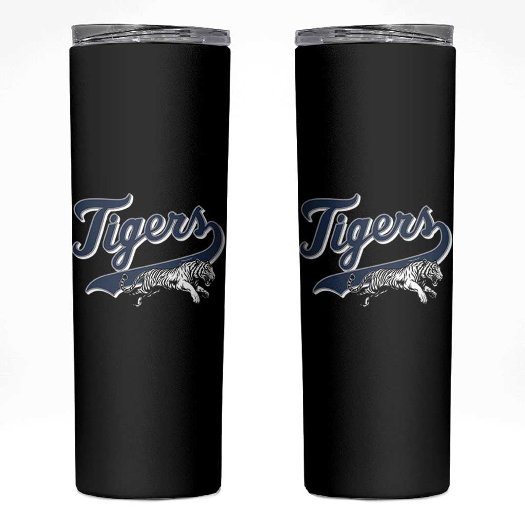 Funny Tiger Lover Sports Name Baseball Skinny Tumbler - Wonder Print Shop