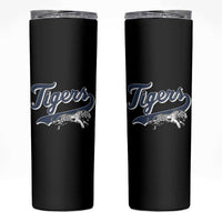 Funny Tiger Lover Sports Name Baseball Skinny Tumbler - Wonder Print Shop