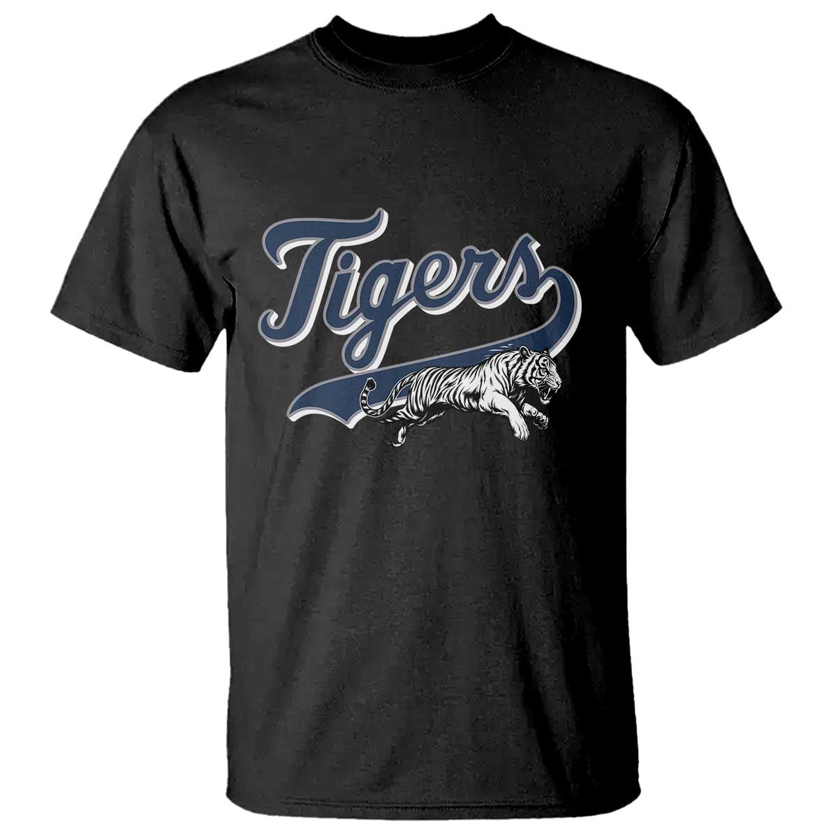 Funny Tiger Lover Sports Name Baseball T Shirt - Wonder Print Shop