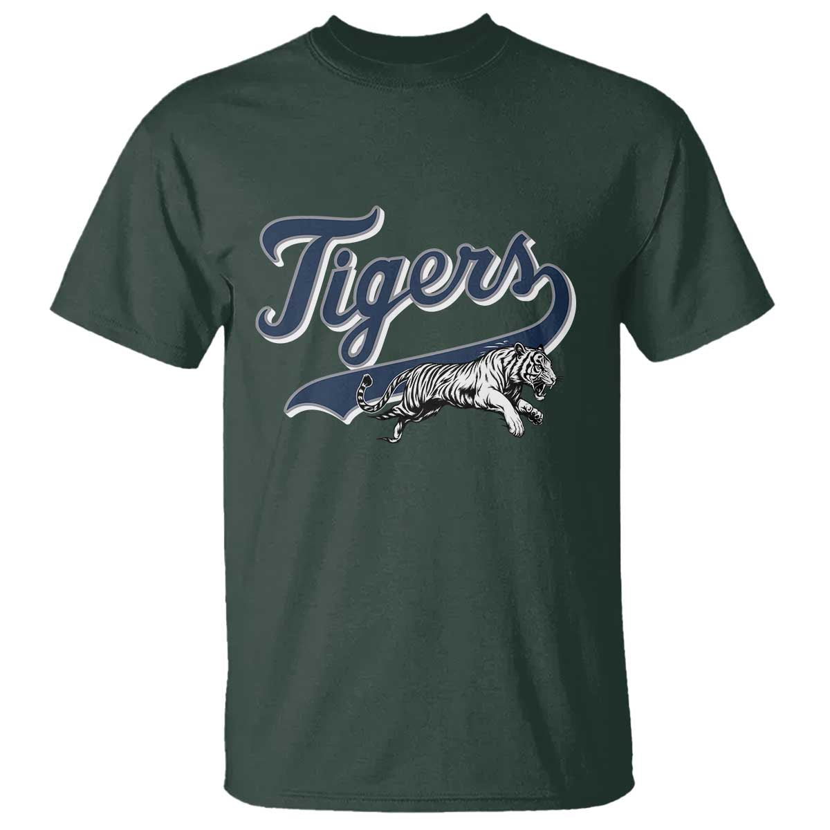 Funny Tiger Lover Sports Name Baseball T Shirt - Wonder Print Shop