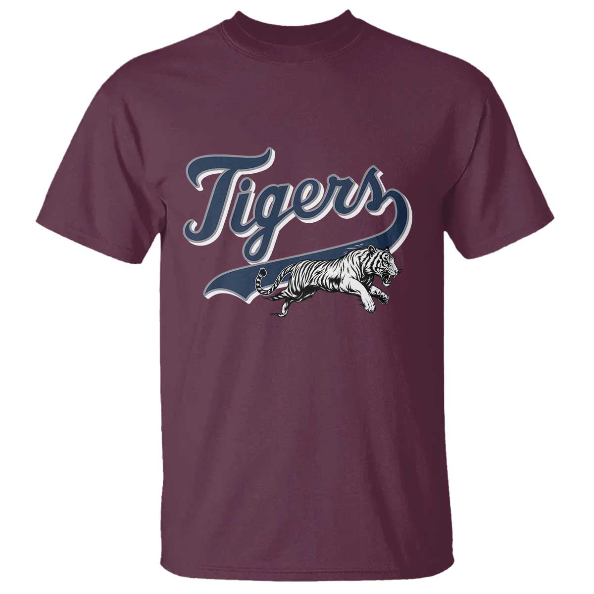 Funny Tiger Lover Sports Name Baseball T Shirt - Wonder Print Shop