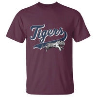 Funny Tiger Lover Sports Name Baseball T Shirt - Wonder Print Shop