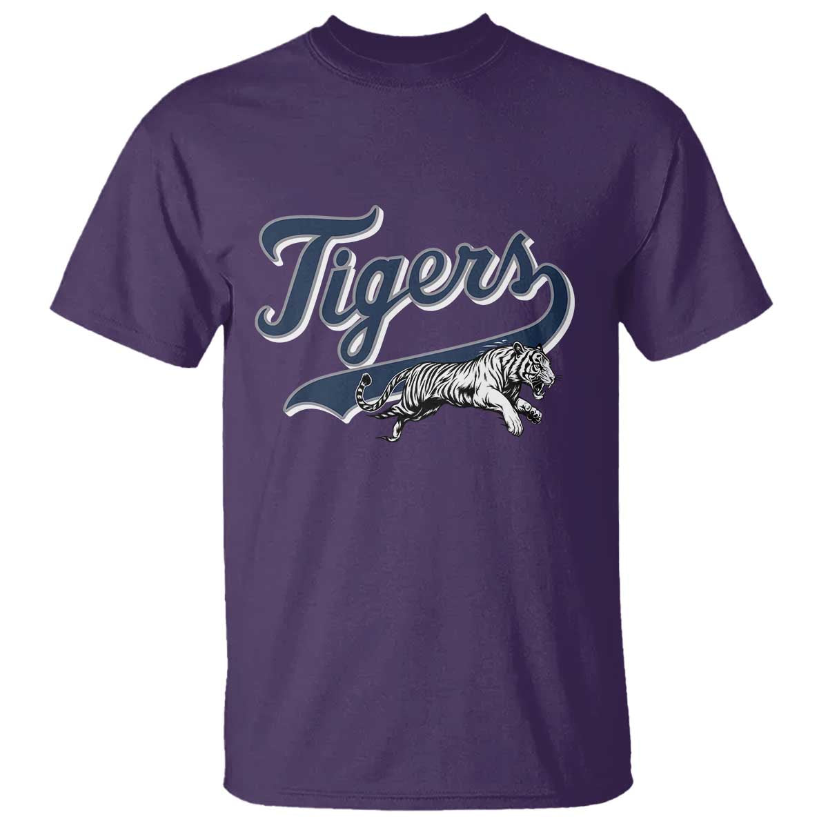 Funny Tiger Lover Sports Name Baseball T Shirt - Wonder Print Shop