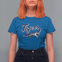 Funny Tiger Lover Sports Name Baseball T Shirt For Women - Wonder Print Shop