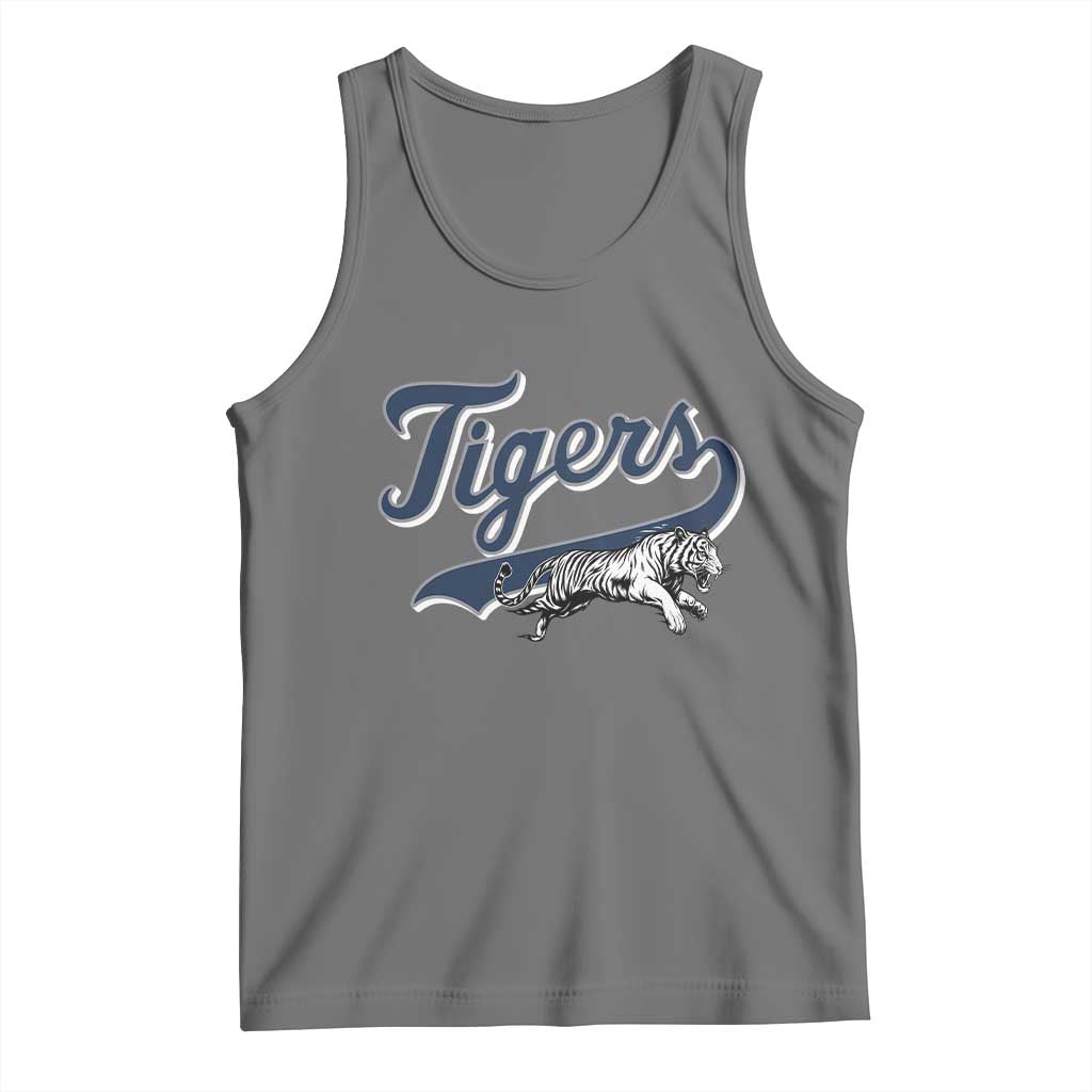 Funny Tiger Lover Sports Name Baseball Tank Top - Wonder Print Shop