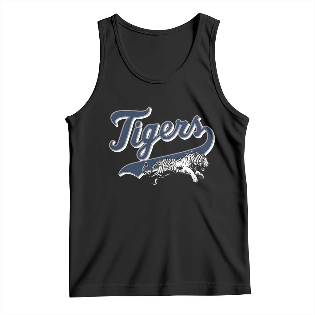 Funny Tiger Lover Sports Name Baseball Tank Top - Wonder Print Shop