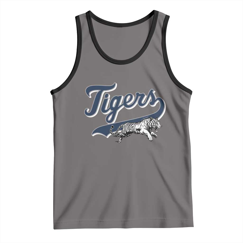 Funny Tiger Lover Sports Name Baseball Tank Top - Wonder Print Shop