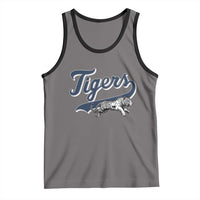 Funny Tiger Lover Sports Name Baseball Tank Top - Wonder Print Shop