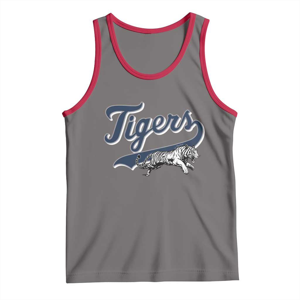 Funny Tiger Lover Sports Name Baseball Tank Top - Wonder Print Shop