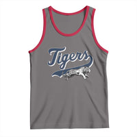 Funny Tiger Lover Sports Name Baseball Tank Top - Wonder Print Shop