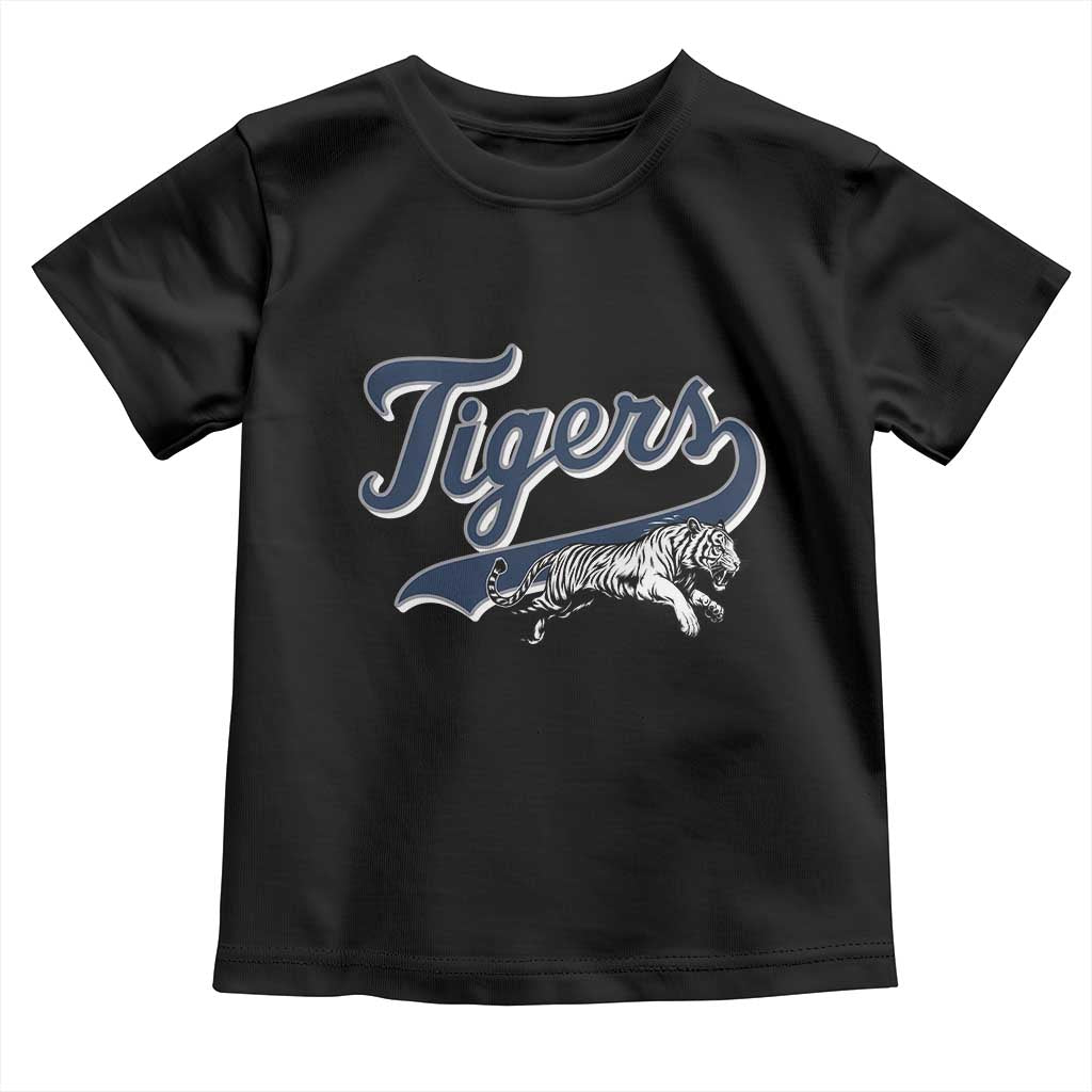 Funny Tiger Lover Sports Name Baseball Toddler T Shirt - Wonder Print Shop