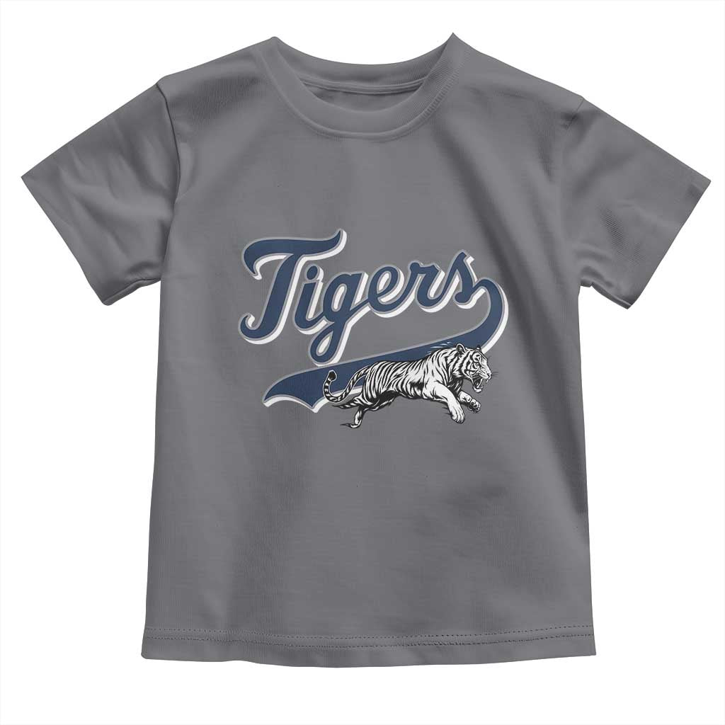 Funny Tiger Lover Sports Name Baseball Toddler T Shirt - Wonder Print Shop