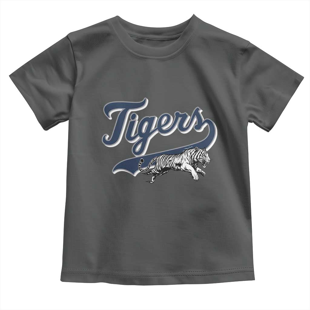 Funny Tiger Lover Sports Name Baseball Toddler T Shirt - Wonder Print Shop