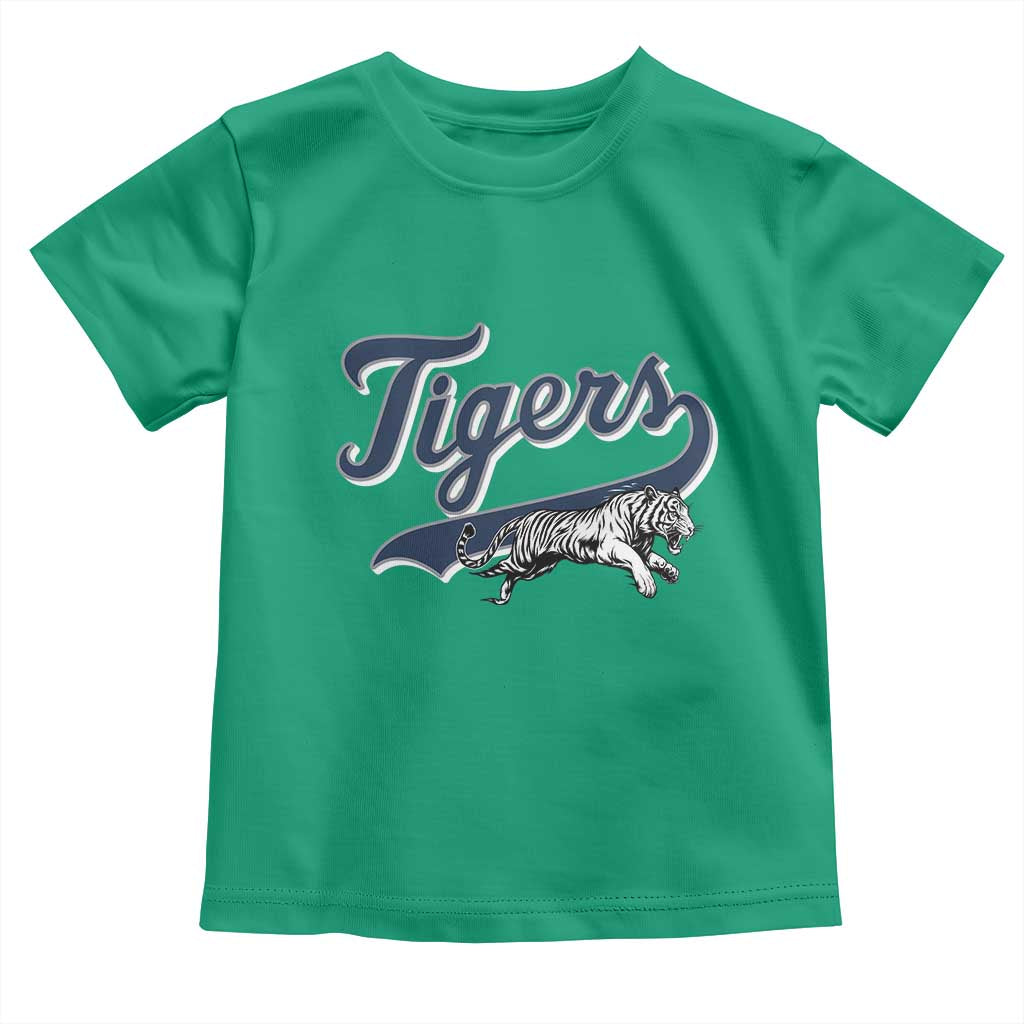 Funny Tiger Lover Sports Name Baseball Toddler T Shirt - Wonder Print Shop