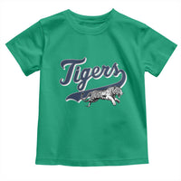 Funny Tiger Lover Sports Name Baseball Toddler T Shirt - Wonder Print Shop