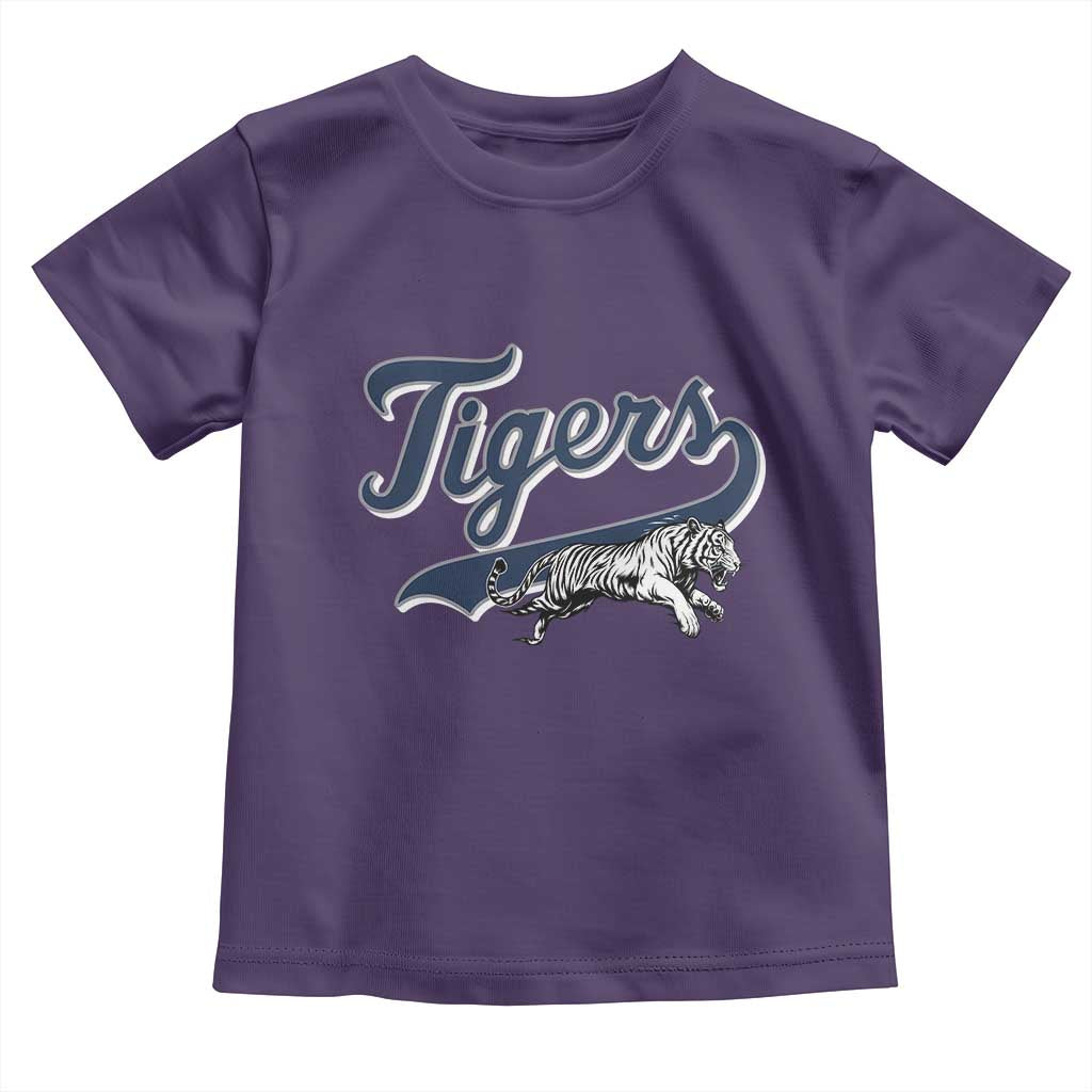 Funny Tiger Lover Sports Name Baseball Toddler T Shirt - Wonder Print Shop