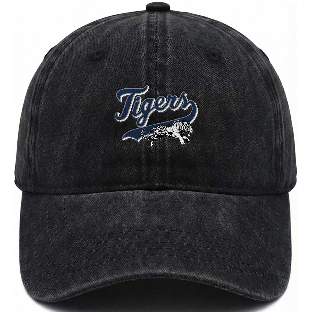 Funny Tiger Lover Sports Name Baseball Washed Cotton Baseball Cap