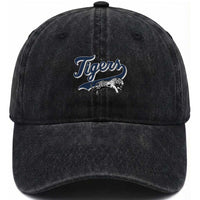 Funny Tiger Lover Sports Name Baseball Washed Cotton Baseball Cap