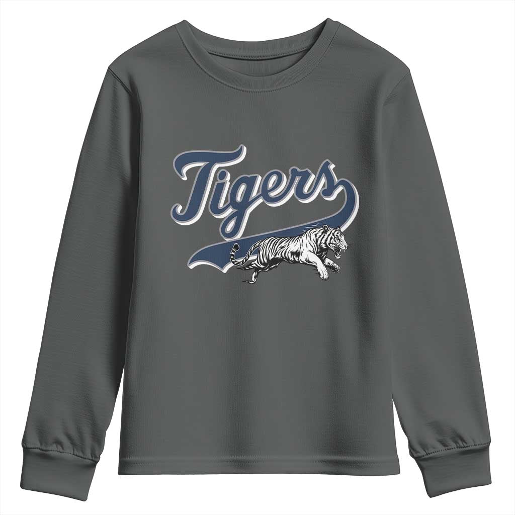 Funny Tiger Lover Sports Name Baseball Youth Sweatshirt - Wonder Print Shop