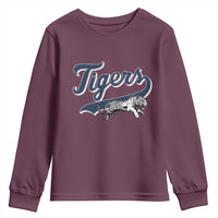 Funny Tiger Lover Sports Name Baseball Youth Sweatshirt - Wonder Print Shop