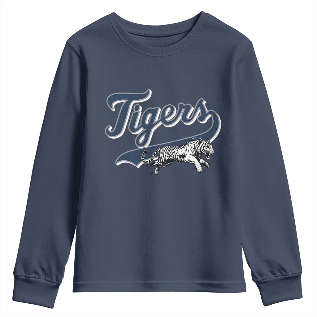 Funny Tiger Lover Sports Name Baseball Youth Sweatshirt - Wonder Print Shop