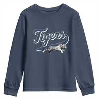 Funny Tiger Lover Sports Name Baseball Youth Sweatshirt - Wonder Print Shop