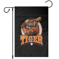 Funny Tiger Lover Baseball Animal Sport Garden Flag Inspirational Athletic - Wonder Print Shop