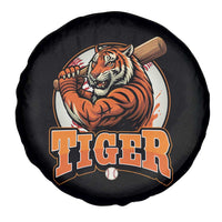 Funny Tiger Lover Baseball Animal Sport Spare Tire Cover Inspirational Athletic - Wonder Print Shop