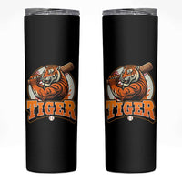 Funny Tiger Lover Baseball Animal Sport Skinny Tumbler Inspirational Athletic - Wonder Print Shop