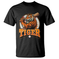 Funny Tiger Lover Baseball Animal Sport T Shirt Inspirational Athletic - Wonder Print Shop