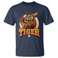 Funny Tiger Lover Baseball Animal Sport T Shirt Inspirational Athletic - Wonder Print Shop