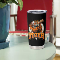Funny Tiger Lover Baseball Animal Sport Tumbler Cup Inspirational Athletic - Wonder Print Shop
