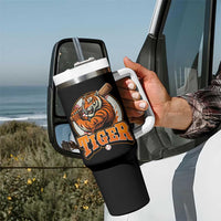 Funny Tiger Lover Baseball Animal Sport Tumbler With Handle Inspirational Athletic - Wonder Print Shop