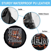 Funny Tiger Lover Baseball Animal Sports Spare Tire Cover Inspirational Athletic - Wonder Print Shop