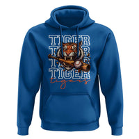 Funny Tiger Lover Baseball Animal Sports Hoodie Inspirational Athletic - Wonder Print Shop