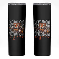Funny Tiger Lover Baseball Animal Sports Skinny Tumbler Inspirational Athletic - Wonder Print Shop