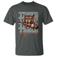 Funny Tiger Lover Baseball Animal Sports T Shirt Inspirational Athletic - Wonder Print Shop
