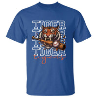 Funny Tiger Lover Baseball Animal Sports T Shirt Inspirational Athletic - Wonder Print Shop