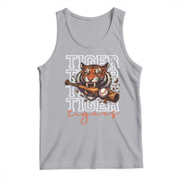 Funny Tiger Lover Baseball Animal Sports Tank Top Inspirational Athletic - Wonder Print Shop