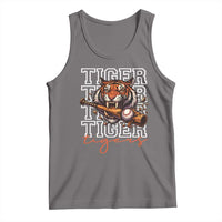 Funny Tiger Lover Baseball Animal Sports Tank Top Inspirational Athletic - Wonder Print Shop