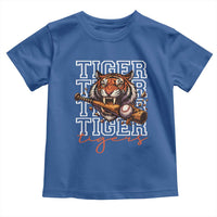 Funny Tiger Lover Baseball Animal Sports Toddler T Shirt Inspirational Athletic - Wonder Print Shop