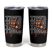 Funny Tiger Lover Baseball Animal Sports Tumbler Cup Inspirational Athletic - Wonder Print Shop