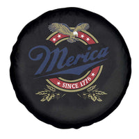 Funny Merica Since 1776 Spare Tire Cover 4th of July Beer Lover Eagle - Wonder Print Shop