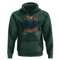 Funny Merica Since 1776 Hoodie 4th of July Beer Lover Eagle - Wonder Print Shop