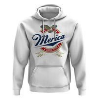 Funny Merica Since 1776 Hoodie 4th of July Beer Lover Eagle - Wonder Print Shop