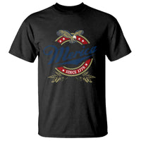 Funny Merica Since 1776 T Shirt 4th of July Beer Lover Eagle - Wonder Print Shop