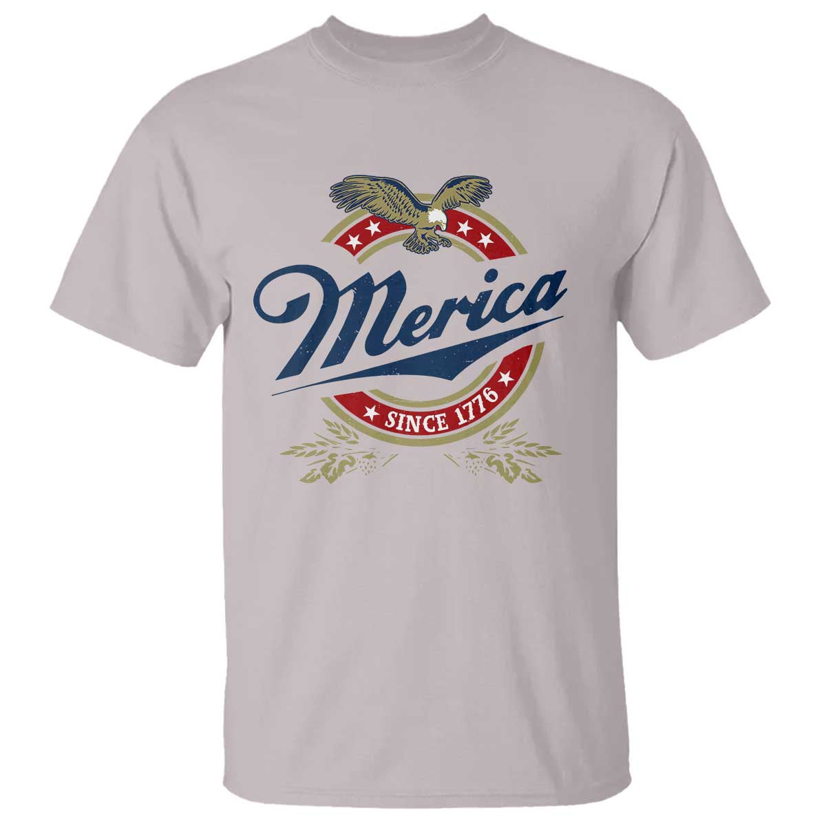 Funny Merica Since 1776 T Shirt 4th of July Beer Lover Eagle - Wonder Print Shop